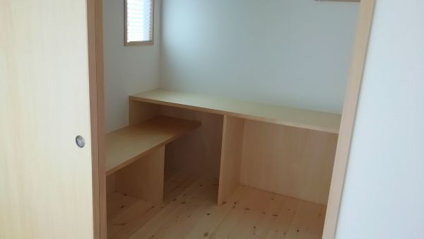 主寝室のクローゼット