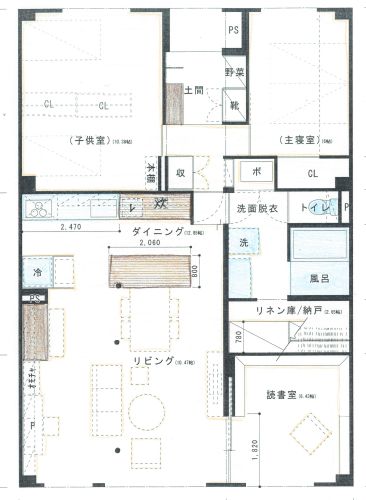 after間取り
