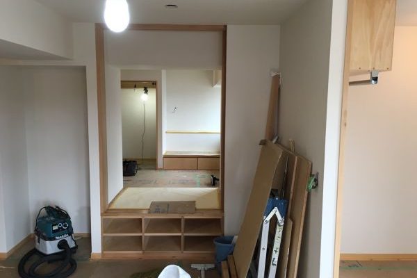 和室から寝室へ