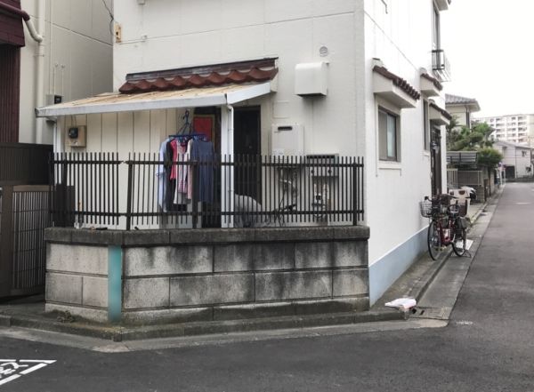 見通しの良いフェンス ビフォー