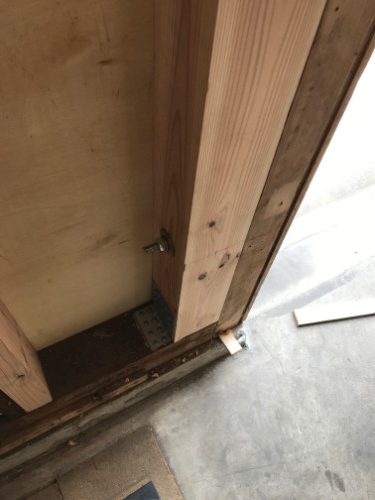 金具止め