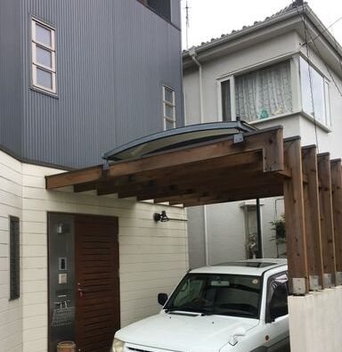 カーポート ビフォー